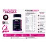 Suplemento Nutricional Keratina Colágeno Vitamina D3 60 Cápsulas A4H