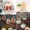 Fayavoo Wood Slices 50 Pcs 7-8cm Natural Wood Slices Unfinished