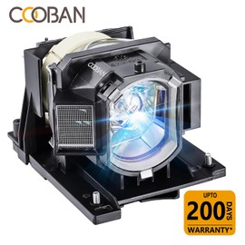 COOBAN DT01171 Replacement Projector Lamp Bulb with Housing for Hitachi CP-WX4022WN CP-WX4021N CP-X4021N CP-X4022WN CP-X5021N CP-X5022WN Projector Lamp