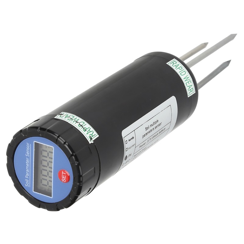 3‑Probe Soil PH Speed Measuring Tester with Digital Display Sensor