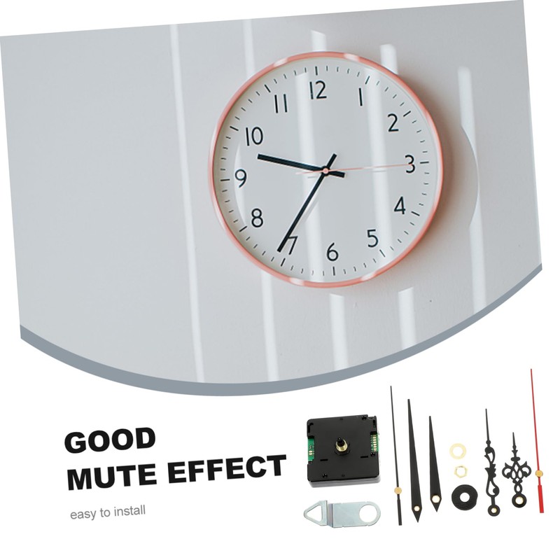 SEWACC DIY Silent Wall Clock Movement Mechanism Replacement Parts Clock