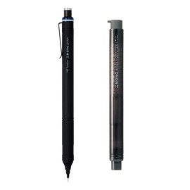 Tombow Mono Mechanical Pencil Monograph Fine 0.5mm Black + Pen Eraser Monostick Black Set PCB-211AAZ