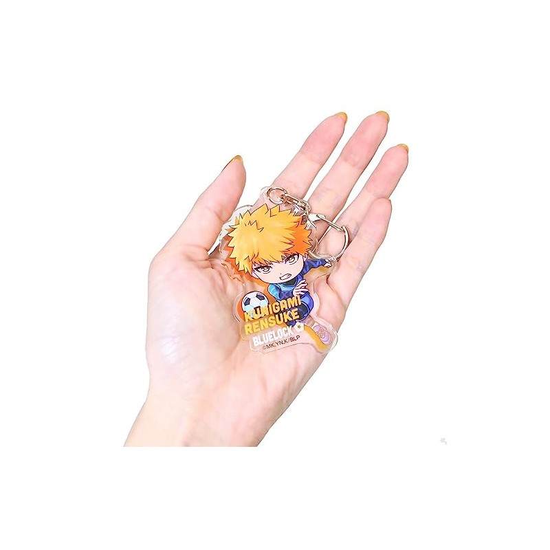Blue Rock [Keychain] Yurusuta Acrylic Key Chain/03 Kokujin Rensuke Shonen
