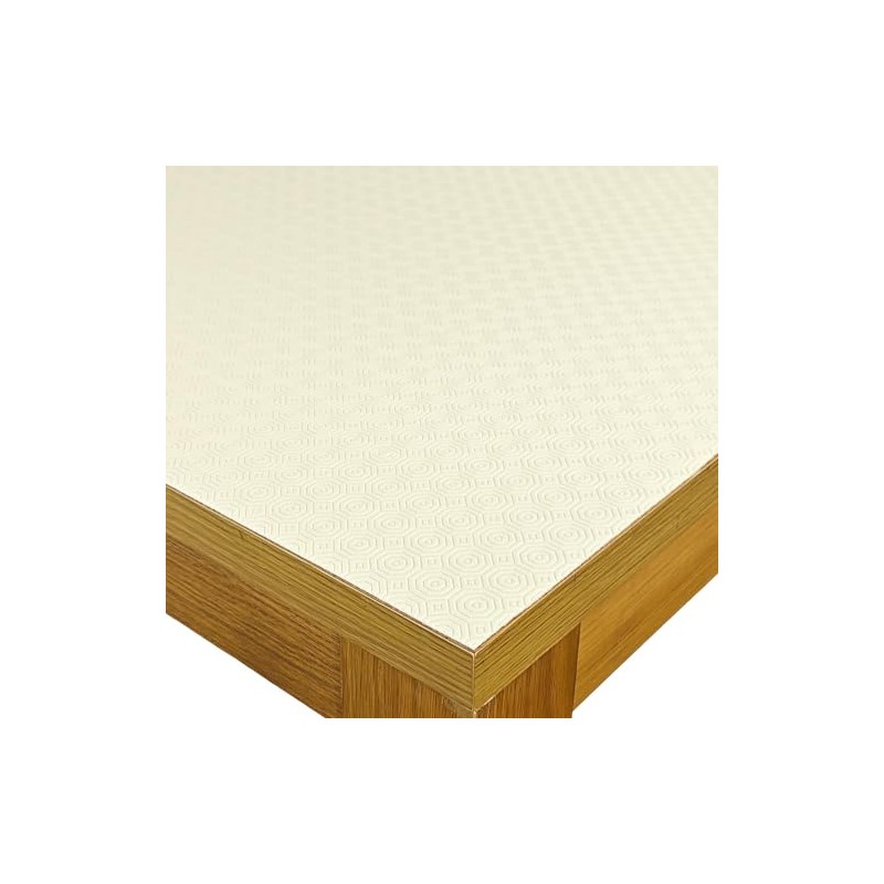 Karina Home 400cm x 140cm Heat Resistant Cream Table Protector