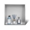Bernkot Stainless Steel Shower Niche 12" X 12" Brushed No