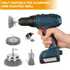 Pmueuff Wire Brush Drill, 9-Piece Wire Brush Set for Drill,