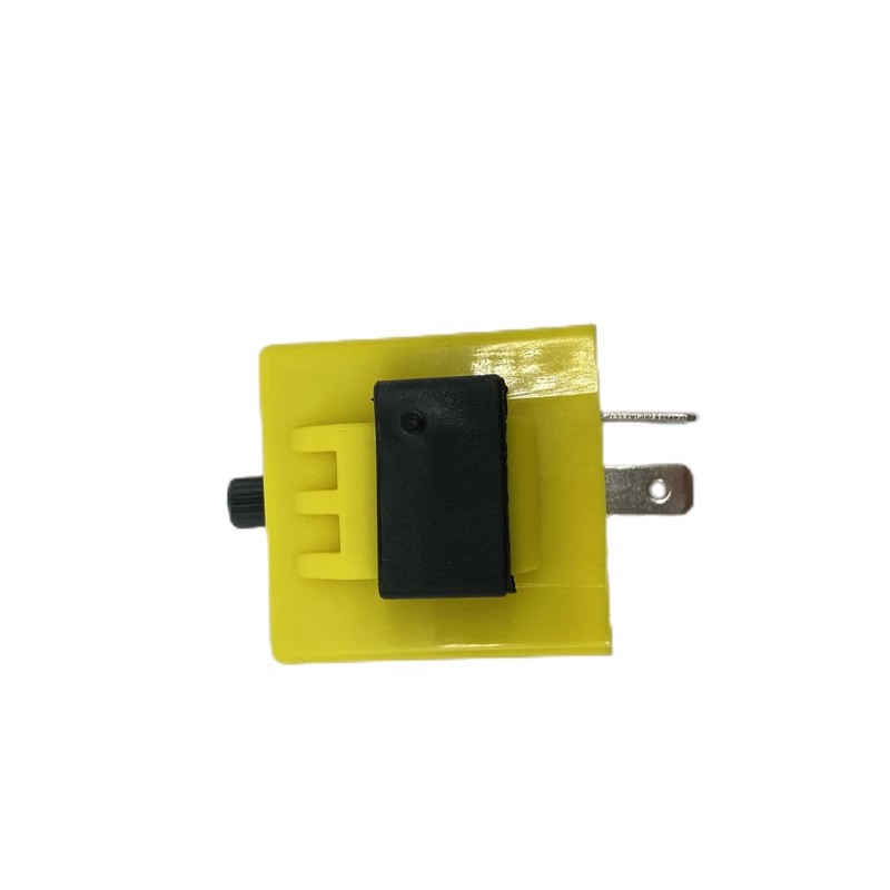 LK 2Pcs 2-Pin Speed Flasher Relay for DC 12V Adjustable