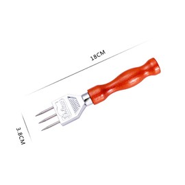 VOANZO Stainless Steel Ice Chisel Pick Crusher with Wooden Handle Removal Pick Crushed Ice Tool Kitchen Bar Restaurant Accessories