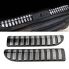 2pc Car Inner Rear Bumper Guard Protector Scuff Sill Plate