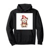 Christmas danish design Polar Bear Winter Pullover Hoodie