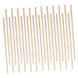 NUOBESTY 2mm Diameter Kids Craft Supplies 200pcs Wooden Dowel Rods for DIY Projects