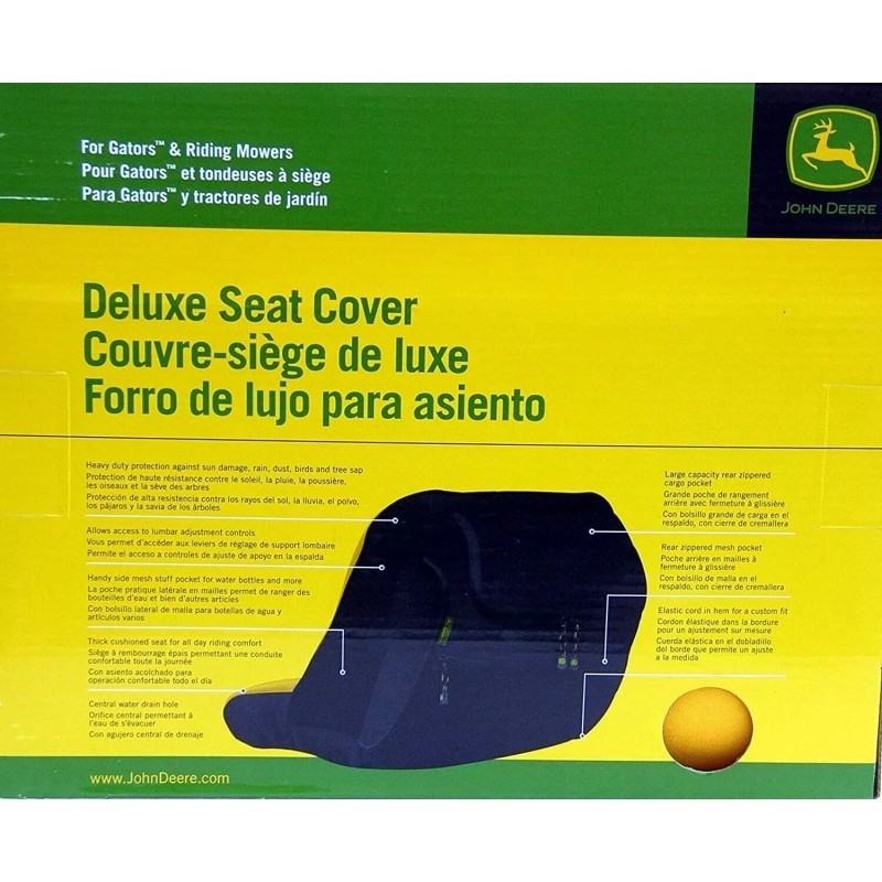 Seat John Deere Original Deluxe Seat Cover (Medium) LP92624