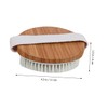 Ipetboom Deep Cleanse Horsehair Dry Brush Exfoliating Body Brush for