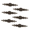 COHEALI 6pcs Zinc Alloy Cabinet Handles Stylish Pulls for Doors
