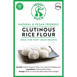 Veggy Duck - Glutinous Rice Flour (500g) | Ideal for many Asian Recipes
