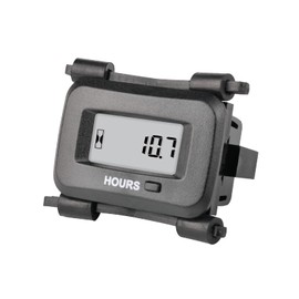 Runleader Digital AC/DC Operating Hour Meter Volt 5V to 277V for Small Gas Engines Works on Garden Tractor Golf Cart (HM038AGH2)