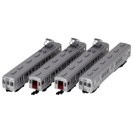 Tomytec Railway Collection 334330 Tokyu Railway 7200 Series Toyoko Line/Non-Air Conditioned Car Set of 4 Diorama Supplies