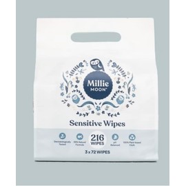 Millie Moon Sensitive Baby Wipes - Plant Based (216)