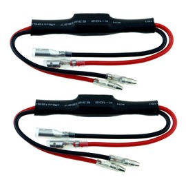 L & P Car Design B548-1 Pack of 2 Power Resistors Load Resistors for SMD LED Mini Indicator Mini Indicator for Correct Flashing Frequency 5 Watt 5 W 29 Ohm 12 V