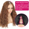 Highlight Wigs V Part Wig Kinky Curly Synthetic Half Wigs