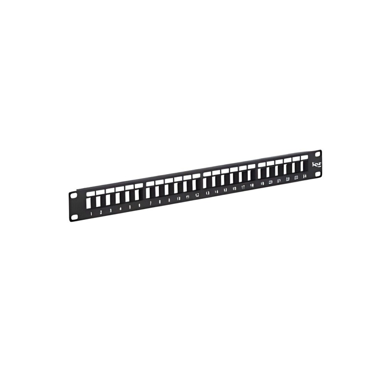 Icc IC107BP241 Patch Panel, Blank, Hd, 24-port, 1 Rms