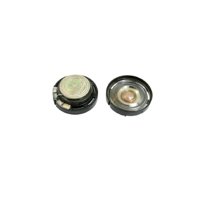 sourcing map 21mm Diameter Round Slim External Magnet Speaker Horn