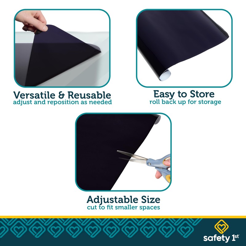 Safety 1st Cling Car Window Shades for Baby, 2 Pieces,