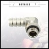 Hihaha Universal Car 90 Degree Brass Fitting Hose Adapter, Hose