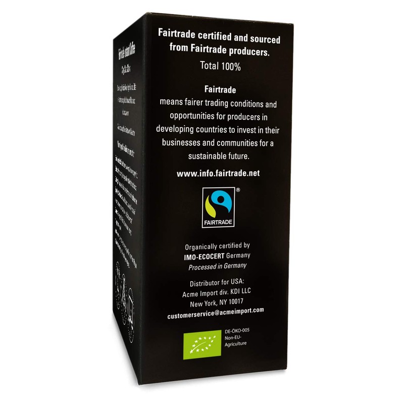 Mount Hagen Organic Instant Regular Coffee, 25 Count Single Serve