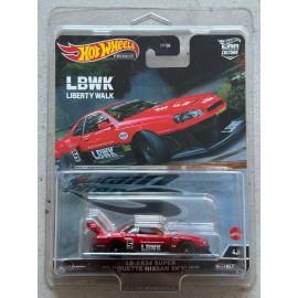 Hot Wheels Premium LB-ER34 SUPER SILHOUETTE NISSAN SKYLINE R34 Liberty Walk LBWK