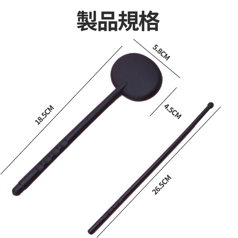 RICISUNG Eye-Shielding Visual Inspection Plastic Indicator Bar, Black
