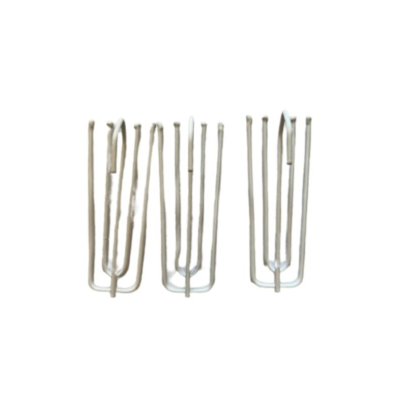 60 Metal Deep Pinch Pleat Prong Curtain Hooks Galvanised Curtain