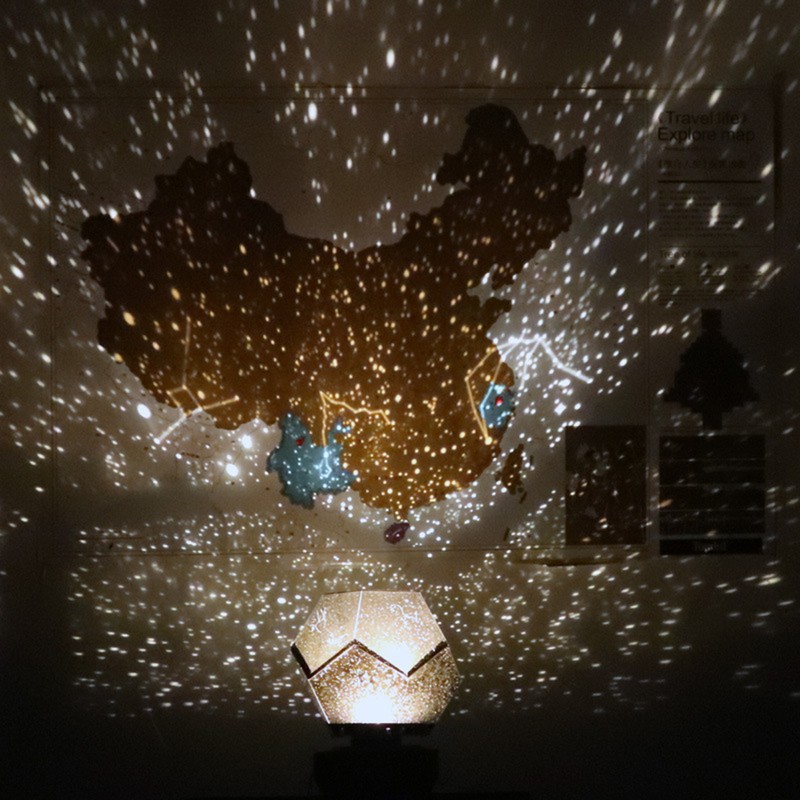 Star Sky Projection Lamp USB Projector Night Light 3D Bedside