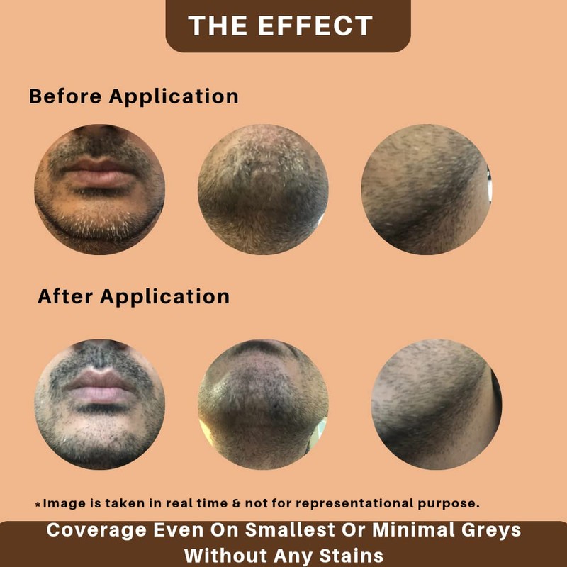 Reneu Herbals Herbal Beard & Moustache Hair Colour | Beard