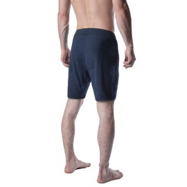 Swerve - Pantalones cortos de entrenamiento de yoga sin bolsillo para hombre con forro interior no restrictivo, entrepierna de 7 pulgadas, entrenamiento, gimnasio, entrenamiento, correr, tenis
