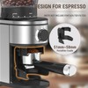 AYCHIRO Coffee Grinder, Electric Conical Burr Grinder with 30 Grind