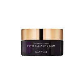 RANAVAT Lotus Facial Cleansing Balm - Gel to Milk Makeup Remover Balm for Balanced & Restored Skin - Resurfacing Facial Cleanser with Blue Tansy Oil + Jasmine - Suitable for All Skin Types (3.4 oz)