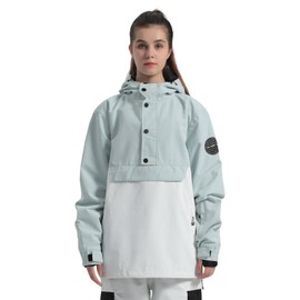 GSOU SNOW Women Ski Jacket Men Snowboard Coat Waterproof Windproof Snowboarding Jacket Insulated Warm Hooded