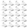 sourcing map 20pcs Cabinet Shelf Clips Metal Adjustable Shelf Bracket