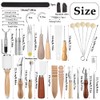 Leather Craft Tools, 60 Pieces Leather Working Tools and Supplies