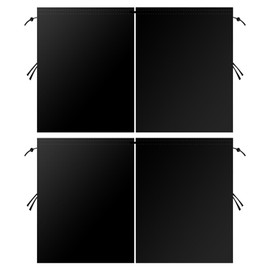 Car Privacy Curtains | Auto Van Sun Shades | Light Blocking Rear Seat Sunshade, Interior Space Partition Sunshades, Opaque Uv Blocking Blinds for Travel