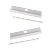 DIY Adjustable Vertical Blind Hanger 3.5” (89mm) Replacement White Hangers