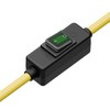 Heavy Duty SJTW 12AWG Outdoor Waterproof Extension Switch Cord, in-Line