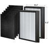 HEAPETS P358 Replacement Filters for P358 Pet Air Purifier, 6