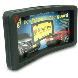 TN TrunkNets Inc A NASA-Like Rubber Heavy Duty Front License Plate Frame Tag Holder Guard Bumper for Rolls Royce
