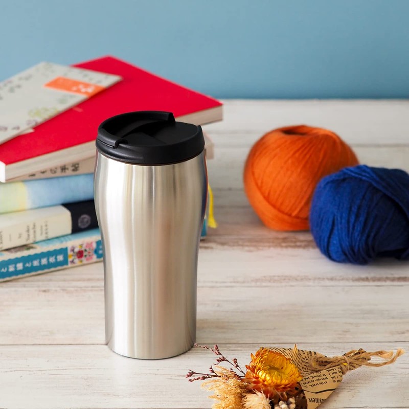 Atlas (Atlas Lid with Vacuum Cafe Tumbler Silver 350ml aftz