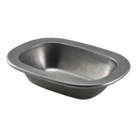Genware SPD16V Vintage Steel Pie Dish, 16 cm