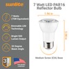 SUNLITE 40385-SU LED PAR16 Light Bulb 10 watts (75W Equivalent),