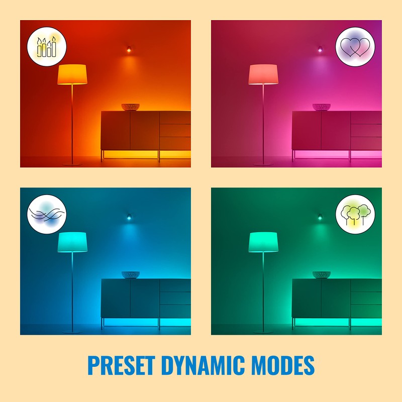 WiZ Colour Imageo Smart Connected WiFi Ceiling Light Spots 2