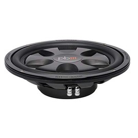 Powerbass S10TD 10-Inch Dual 4 Ohm Thin Subwoofer
